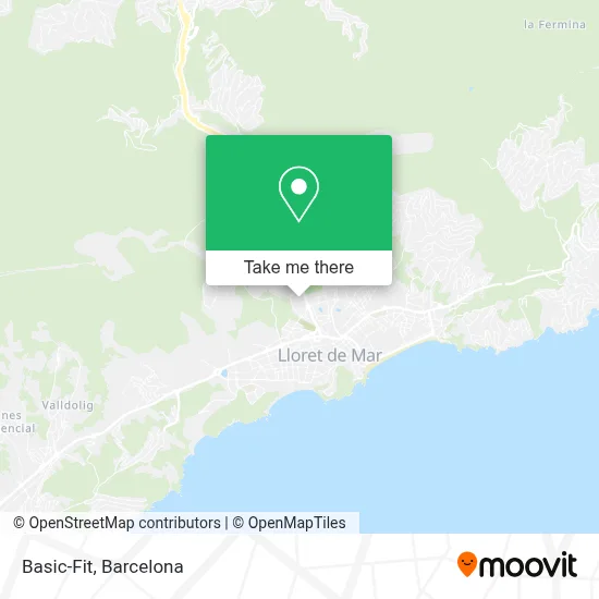 Basic-Fit map
