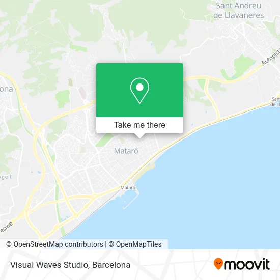 Visual Waves Studio map