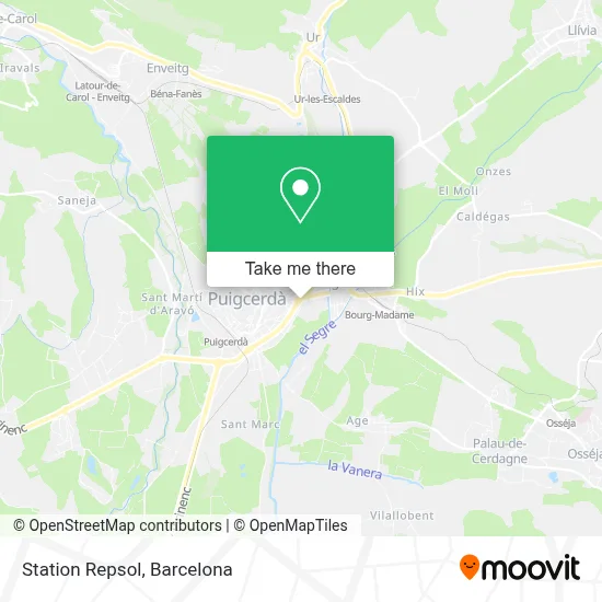 Station Repsol map
