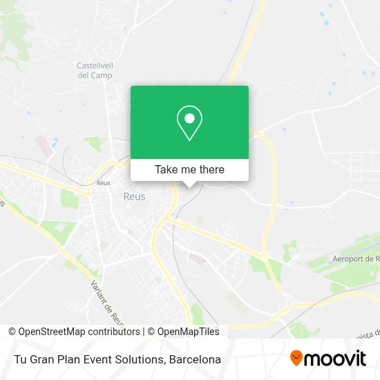 Tu Gran Plan Event Solutions map