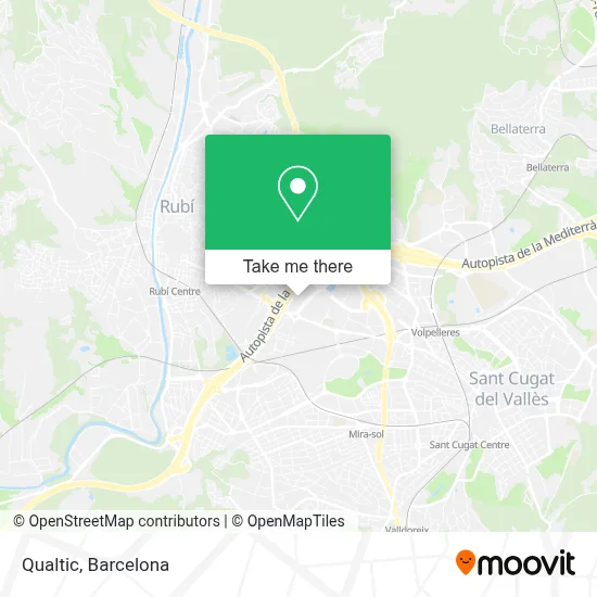 Qualtic map