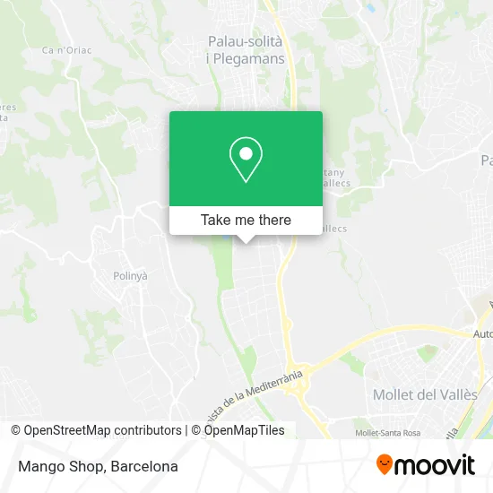 Mango Shop map