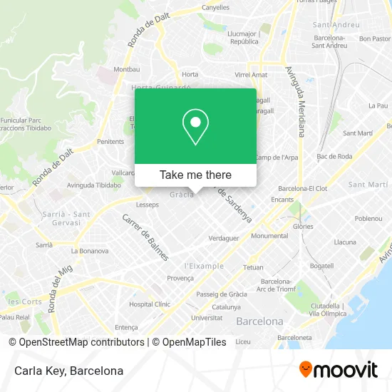 Carla Key map