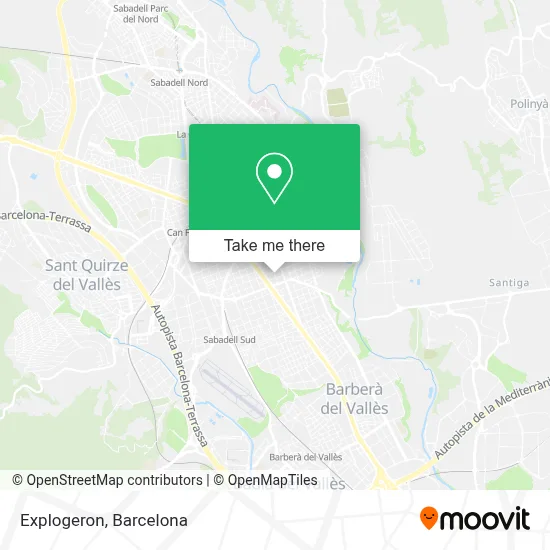 mapa Explogeron