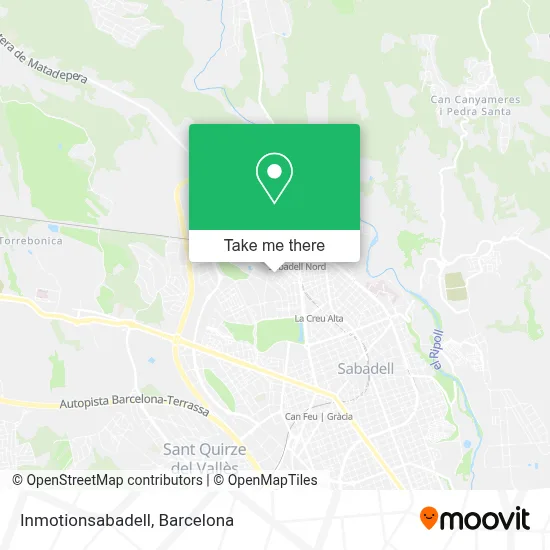 Inmotionsabadell map