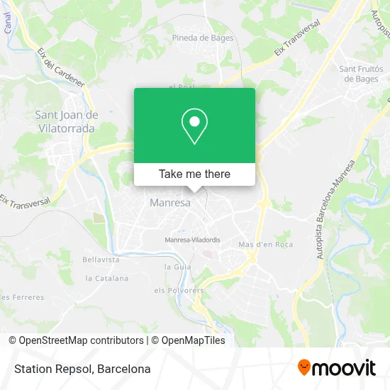 Station Repsol map