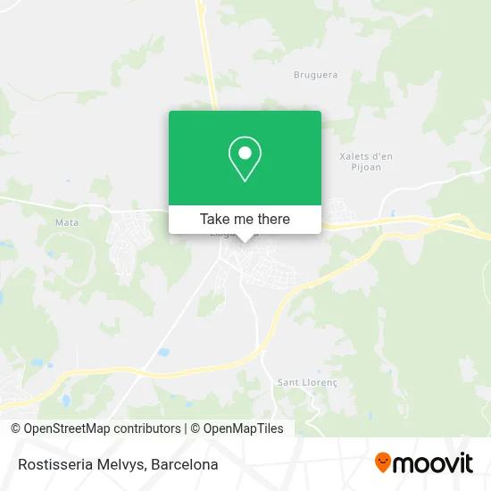 Rostisseria Melvys map