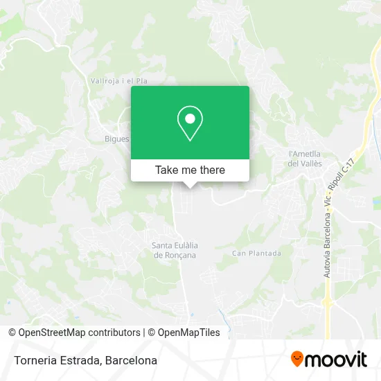 Torneria Estrada map