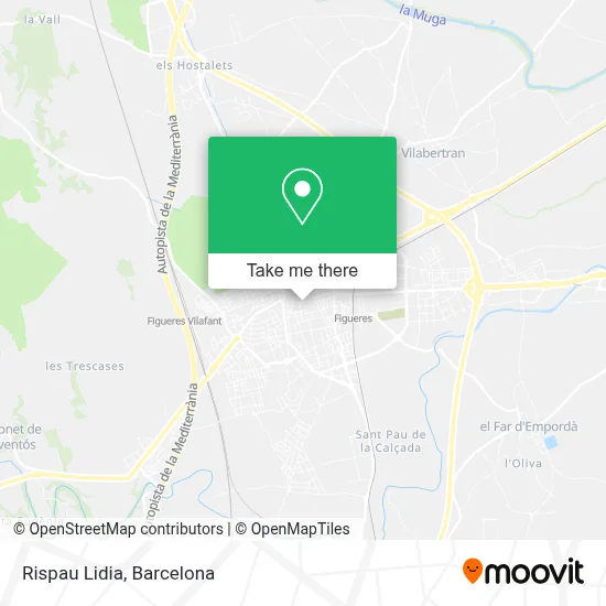 Rispau Lidia map