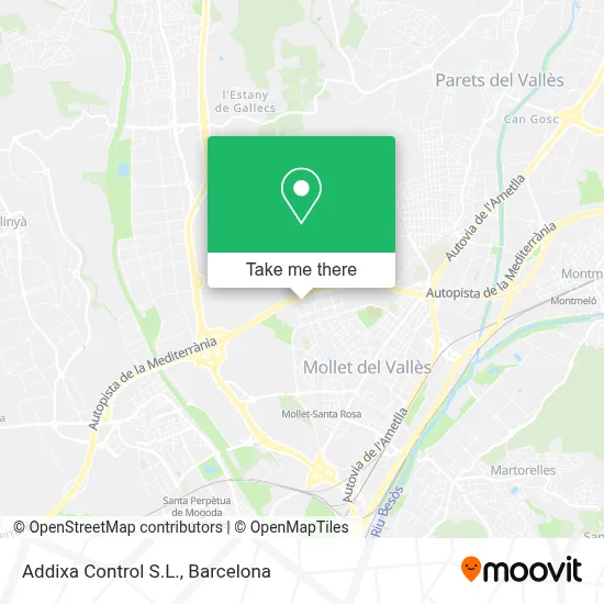 mapa Addixa Control S.L.