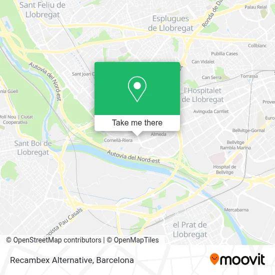 Recambex Alternative map