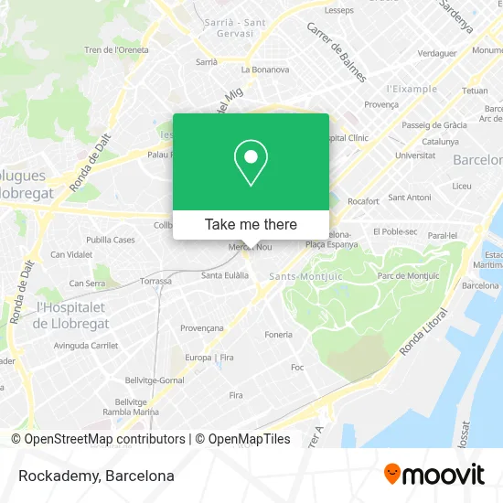 Rockademy map