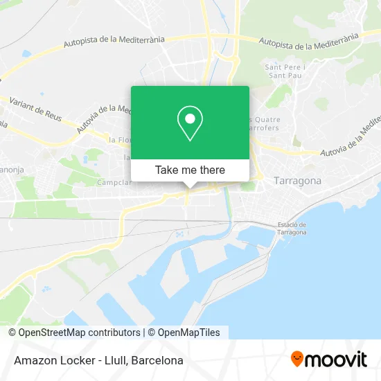Amazon Locker - Llull map