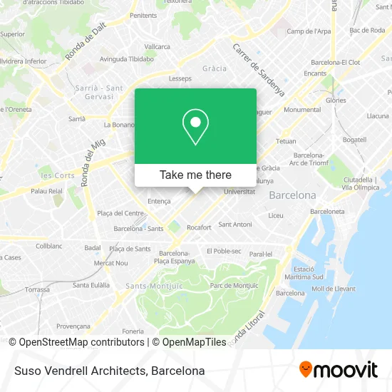 Suso Vendrell Architects map