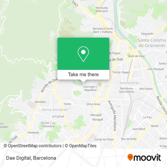 Dae Digital map