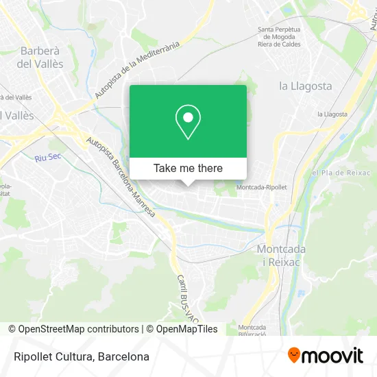 Ripollet Cultura map