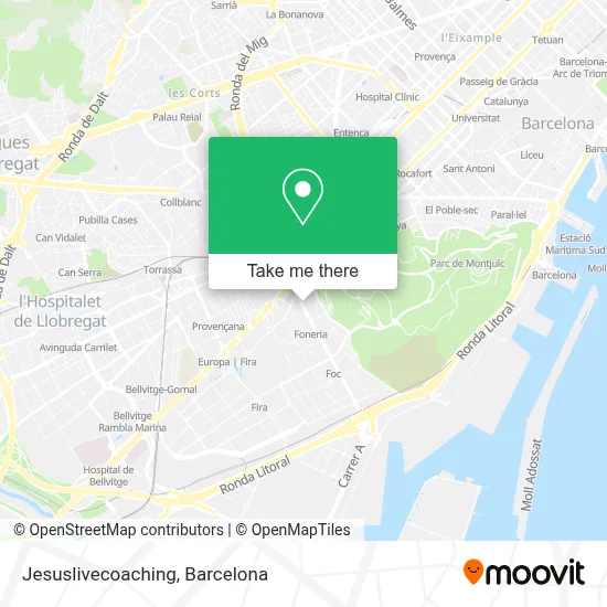 Jesuslivecoaching map