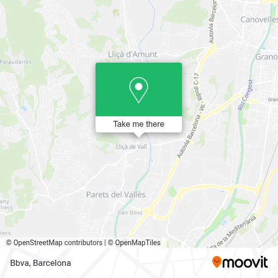 Bbva map