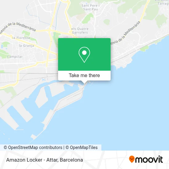 Amazon Locker - Attar map