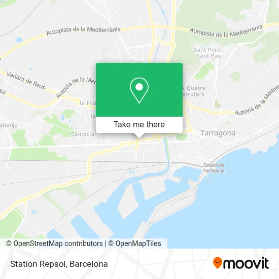 Station Repsol map