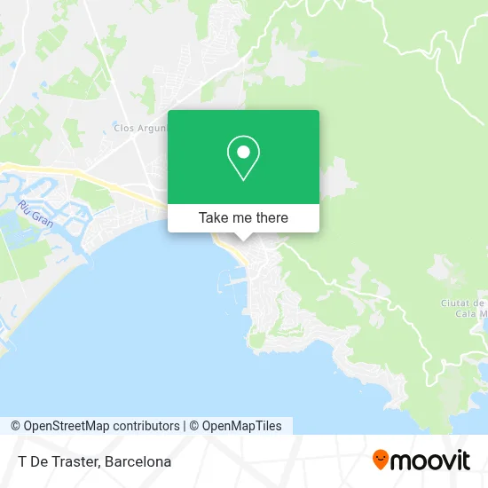 T De Traster map