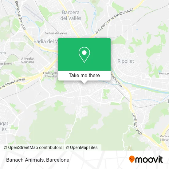 Banach Animals map
