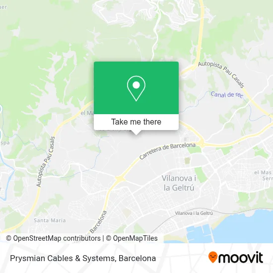 Prysmian Cables & Systems map