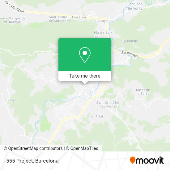 555 Project map