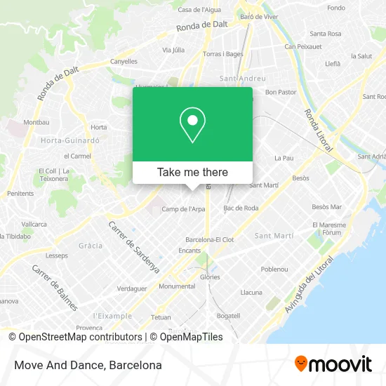 Move And Dance map