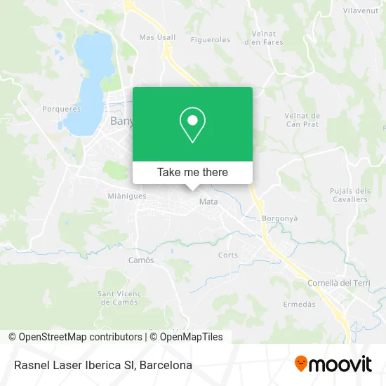 Rasnel Laser Iberica Sl map