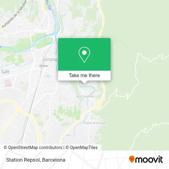 Station Repsol map