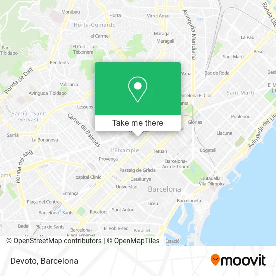 Devoto map