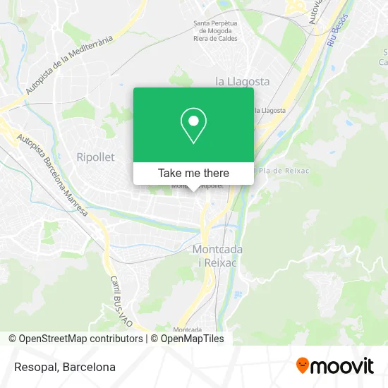 Resopal map