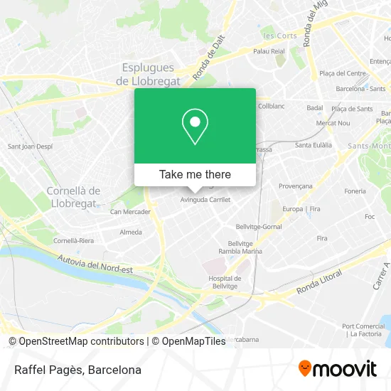 Raffel Pagès map