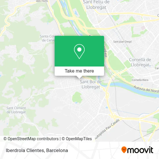 Iberdrola Clientes map