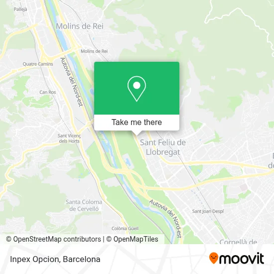 mapa Inpex Opcion