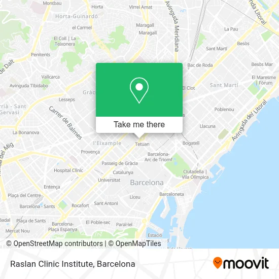 Raslan Clinic Institute map