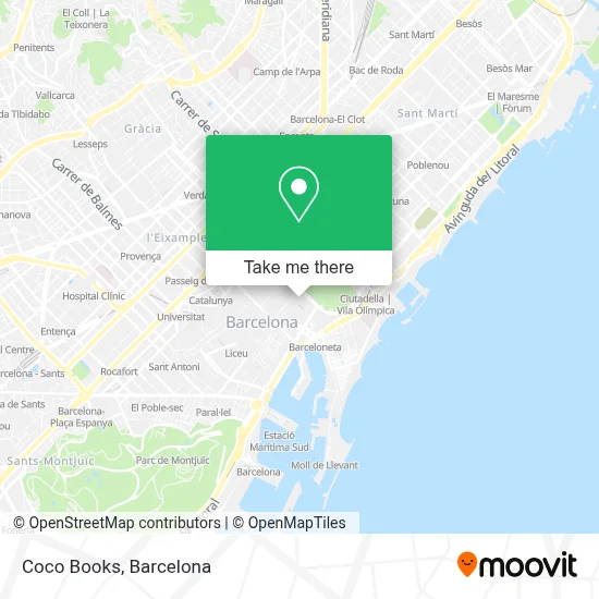 Coco Books map