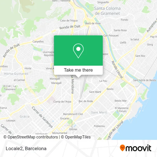 Locale2 map