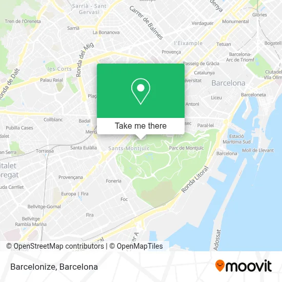 Barcelonize map