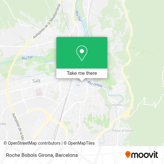 Roche Bobois Girona map