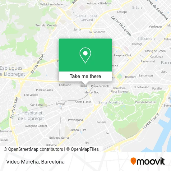 Video Marcha map