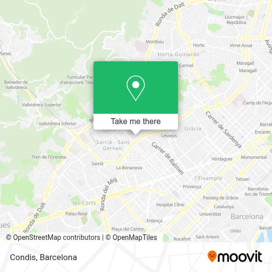 Condis map