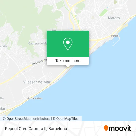 Repsol Cred Cabrera II map