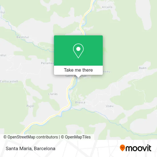 Santa Maria map