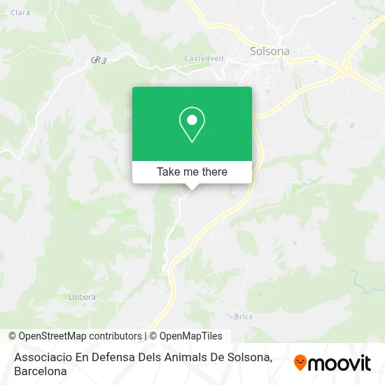 Associacio En Defensa Dels Animals De Solsona map