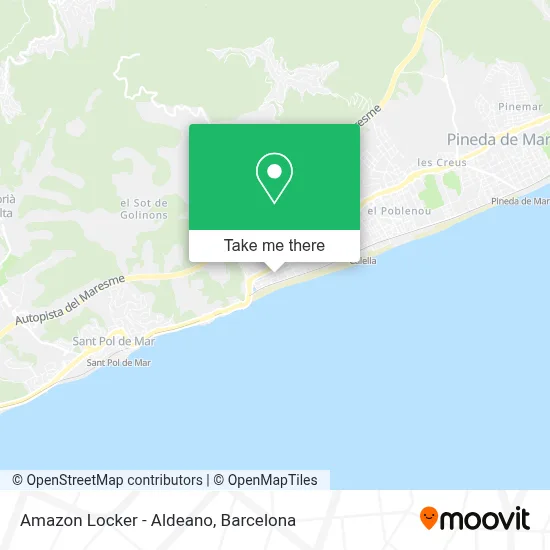 Amazon Locker - Aldeano map