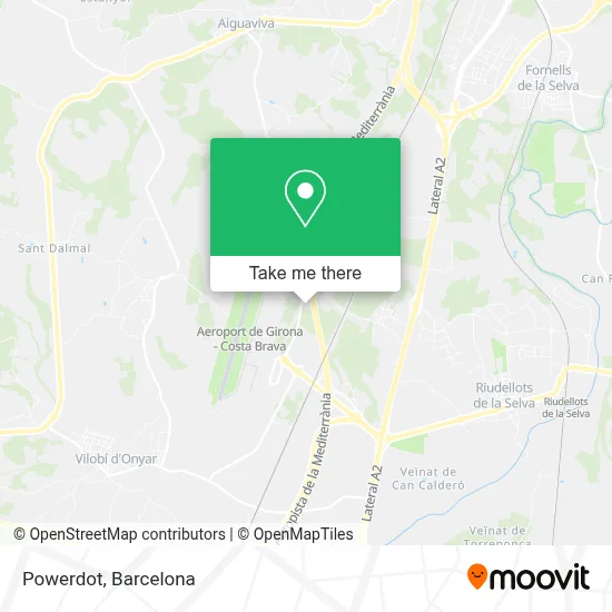 Powerdot map