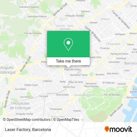 Laser Factory map