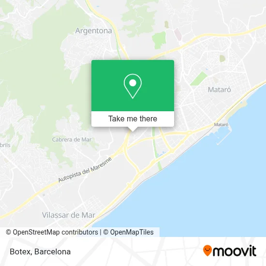 Botex map